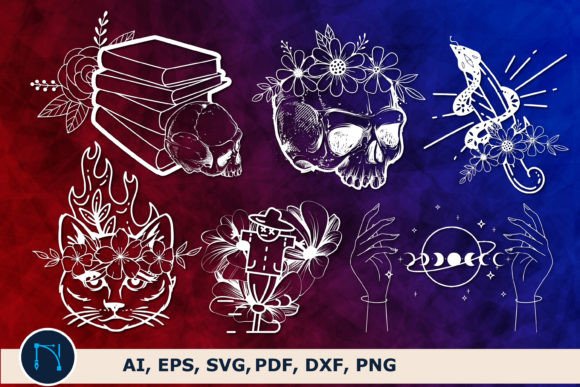 Download Paper Cut Black Magic SVG Bundle - Magic svg Collection