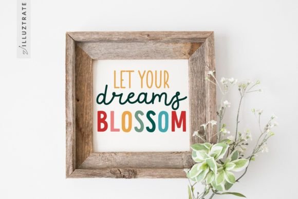 Download Bloom SVG Cut File | Flower Quote - Bloom svg Collection