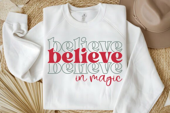 Download Boho Christmas Believe in Magic SVG PNG - Magic svg Collection