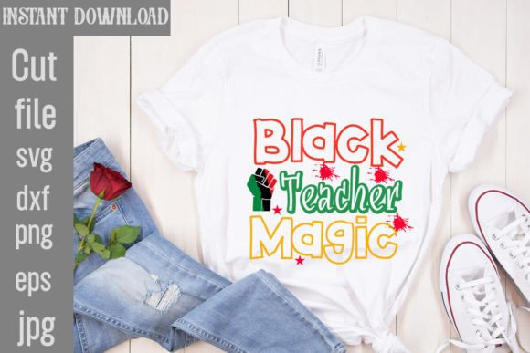 Download Black Teacher Magic SVG Cut File - Magic svg Collection