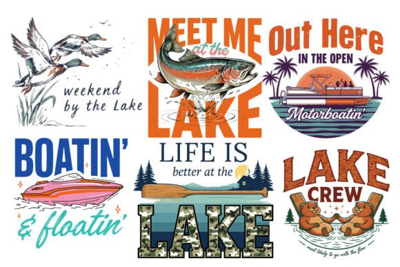 Download Lake Summer Svg Bundle - Premium Bundle