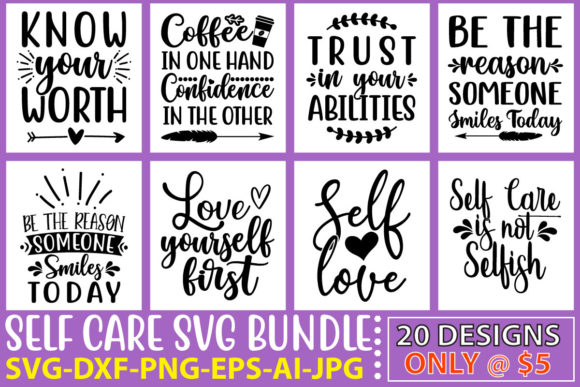 Download Self Care SVG Bundle - Self care svg bundle Collection